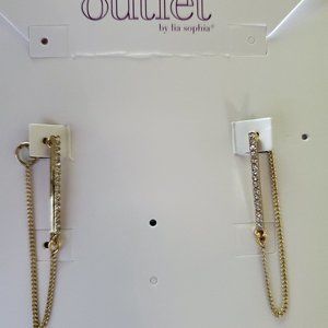 Lia Sophia Outlet Gold Dangling Earrings